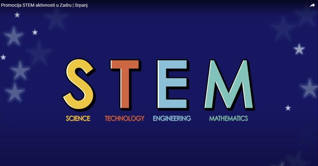 Video promocija STEM aktivnosti